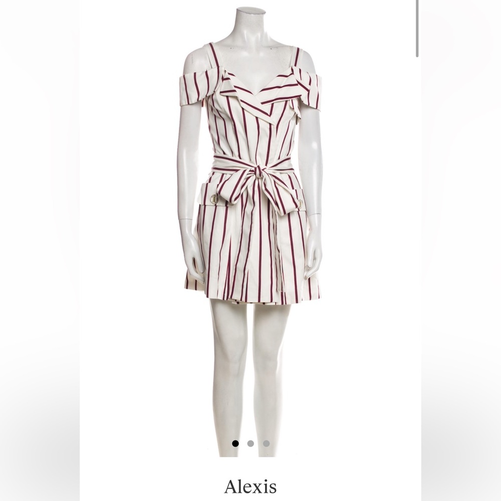 Alexis striped dress